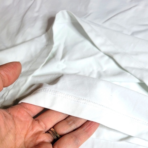 Aritzia Babaton Contour Tank Midi Dress White - Picture 3 of 5